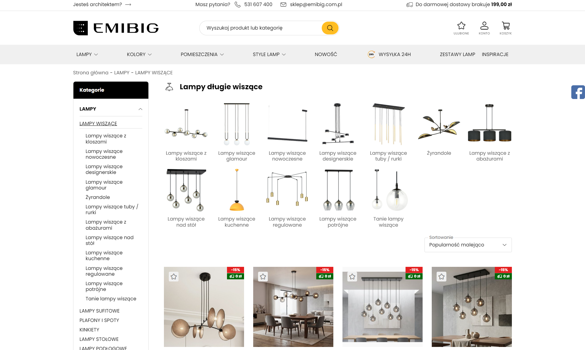 Lampy długie wiszące do salonu - kiedy sprawdzą się lepiej niż klasyczny żyrandol?