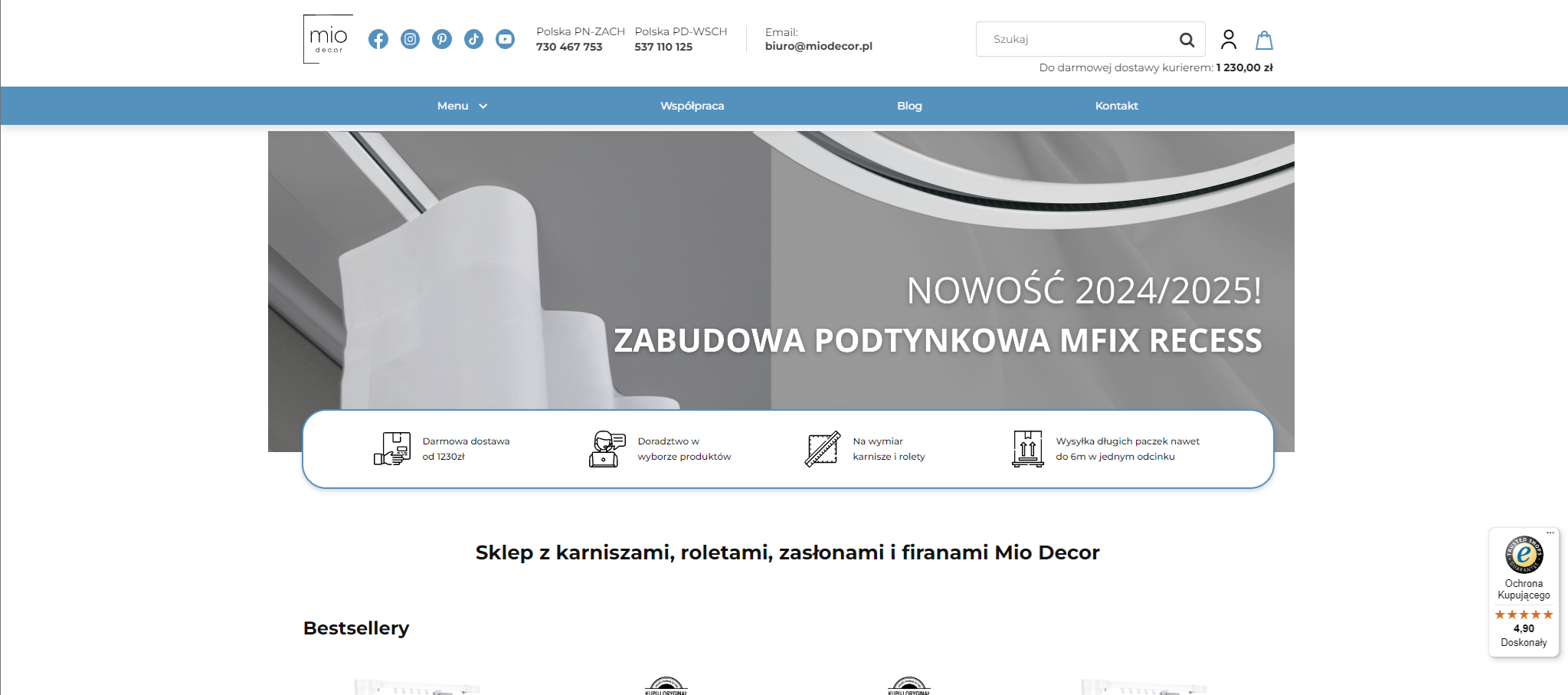 Modne i funkcjonalne biuro domowe - zadbaj o oświetlenie stanowiska pracy z poziomymi żaluzjami