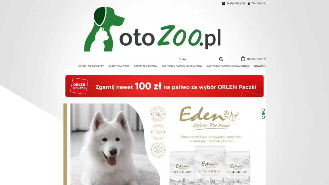 Karmy dla psów i kotów | Internetowy sklep zoologiczny OtoZoo.pl - podgląd