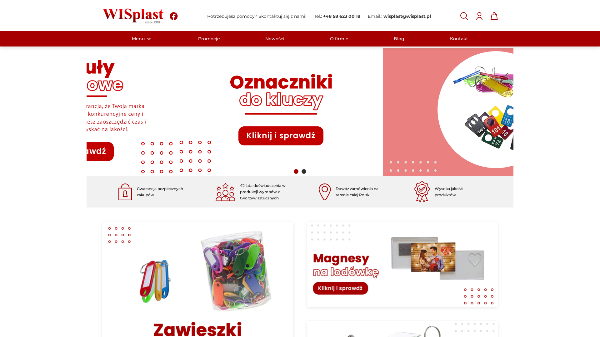 Breloki na zamówienie - WISplast - podgląd