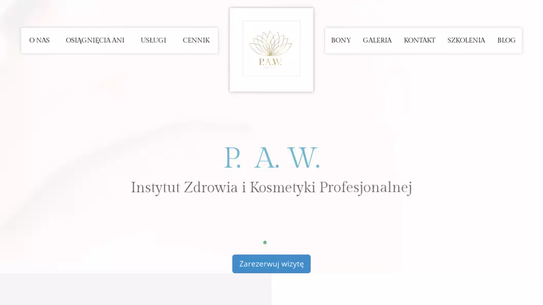P.A.W. Instytut Zdrowia i Kosmetyki Profesjonalnej - podgląd