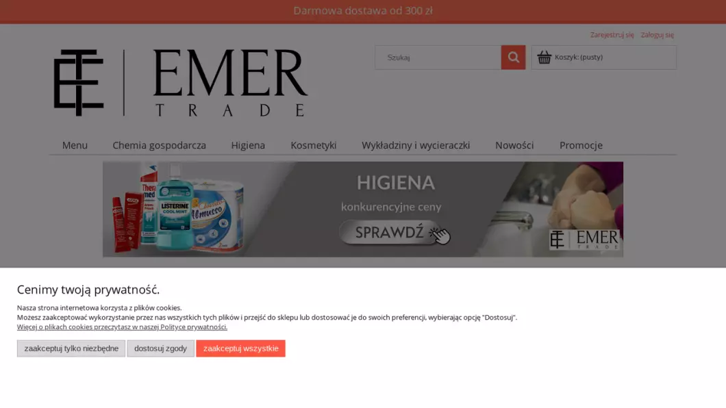Chemia gospodarcza z importu | Sklep internetowy Emer Trade - podgląd