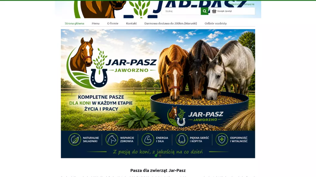 Pasza dla zwierząt JAR-PASZ - podgląd