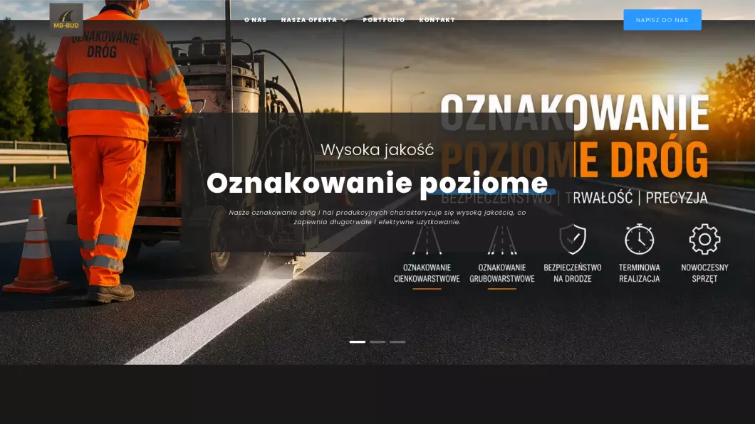 MB-BUD - Oznakowanie poziome - podgląd